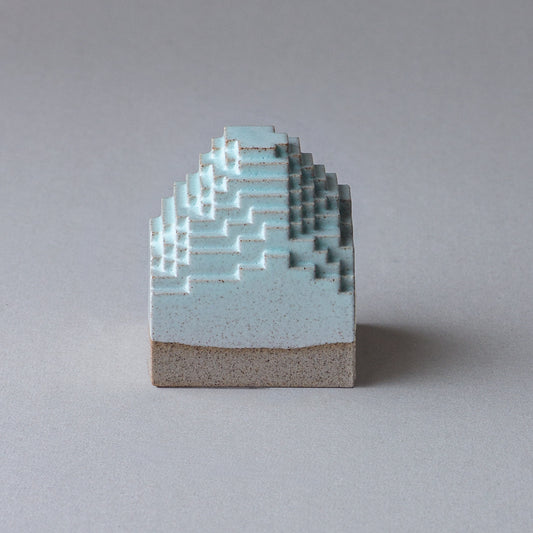 Voxel Piece (S) / Brown clay × Green