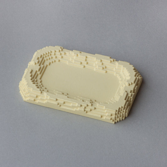 Plate / Cream Yellow