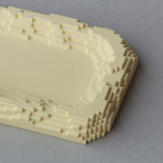 Plate / Cream Yellow