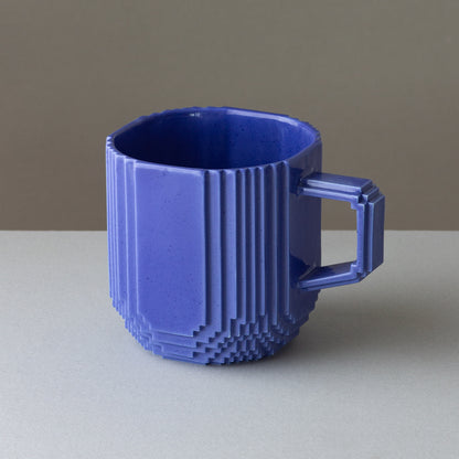 Voxel Mug / Blue