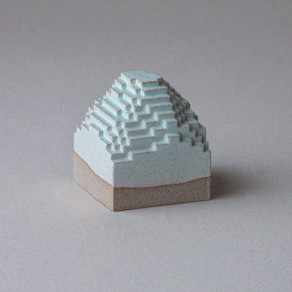 Voxel Piece (S) / Brown clay × Green
