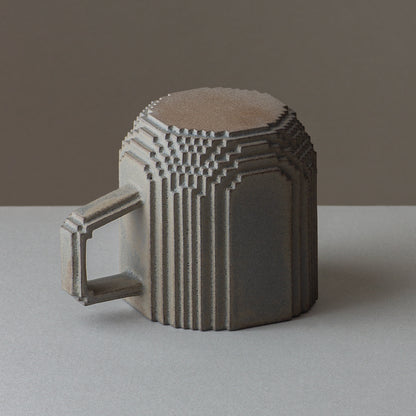 Voxel Mug / Gray