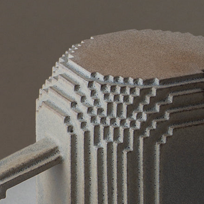 Voxel Mug / Gray
