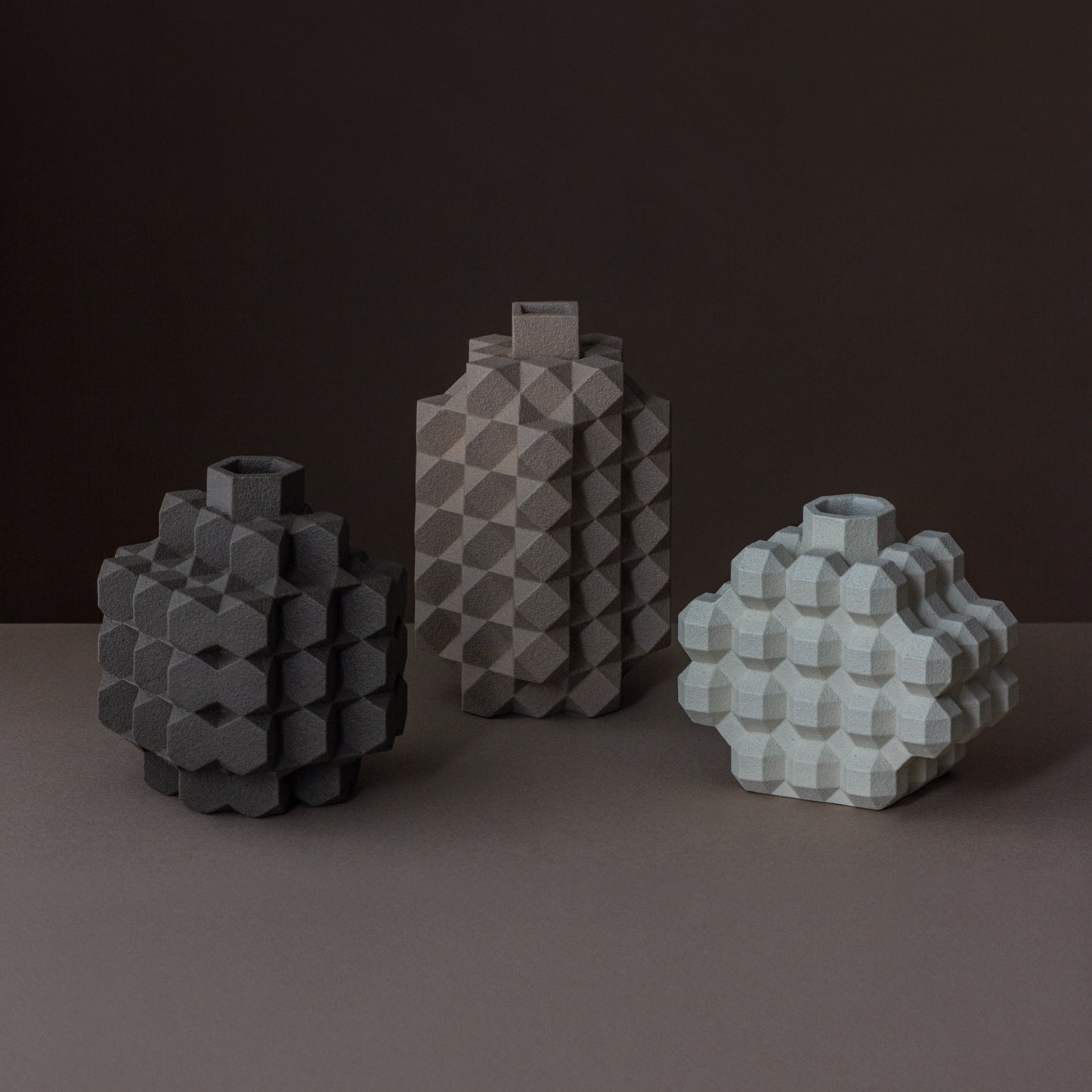 Vase Polygon high